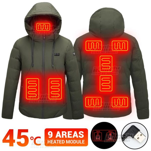 men's down & parkas winter heated jacket men usb electric vest warm hiking coat hunting clothing outerwear ski motorcycle, Black
men's down & parkas winter heated jacket men usb electric vest warm hiking coat hunting clothing outerwear ski motorcycle, Black