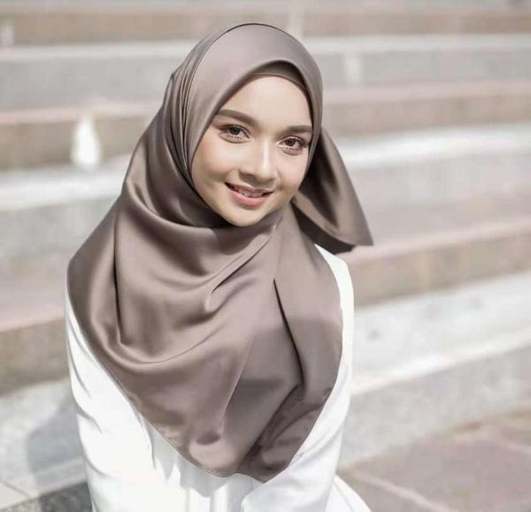 scarves smooth shiny silk feeling satin scarf shawls plain solider colors thicken hijab muslim scarves/scarf 19 for choose, Blue;gray
scarves smooth shiny silk feeling satin scarf shawls plain solider colors thicken hijab muslim scarves/scarf 19 for choose, Blue;gray