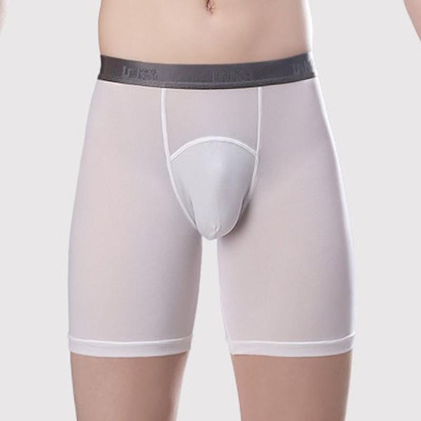 underpants mens nylon long boxers shorts underwear man u convex boxer soft slip panties sport sculpting boxershorts, Black;white
underpants mens nylon long boxers shorts underwear man u convex boxer soft slip panties sport sculpting boxershorts, Black;white