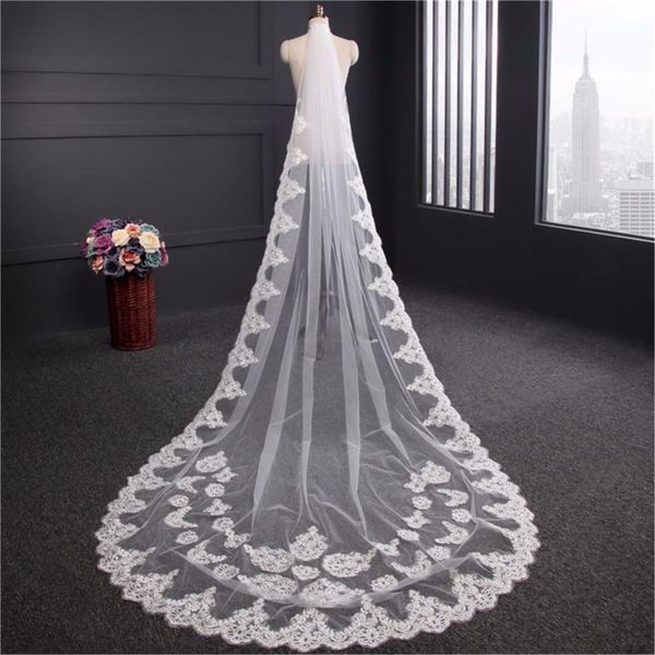 bridal veils zyllgf veil wedding lace edge cathedral one layer long with com accessories bl8, Black
bridal veils zyllgf veil wedding lace edge cathedral one layer long with com accessories bl8, Black