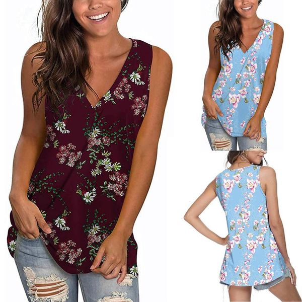 women's blouses & shirts fashion clothing spring t shirt v-neck printed sleeveless casual side split pullover streetwear vrouw t-shirt, White
women's blouses & shirts fashion clothing spring t shirt v-neck printed sleeveless casual side split pullover streetwear vrouw t-shirt, White