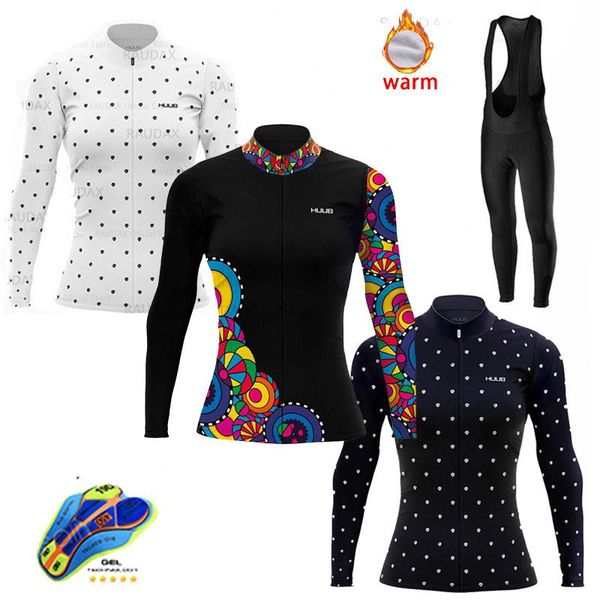 women winter fleece bike mujer jersey outdoor cycling set hombre mtb road riding sportswear racing sets, Black;blue
women winter fleece bike mujer jersey outdoor cycling set hombre mtb road riding sportswear racing sets, Black;blue