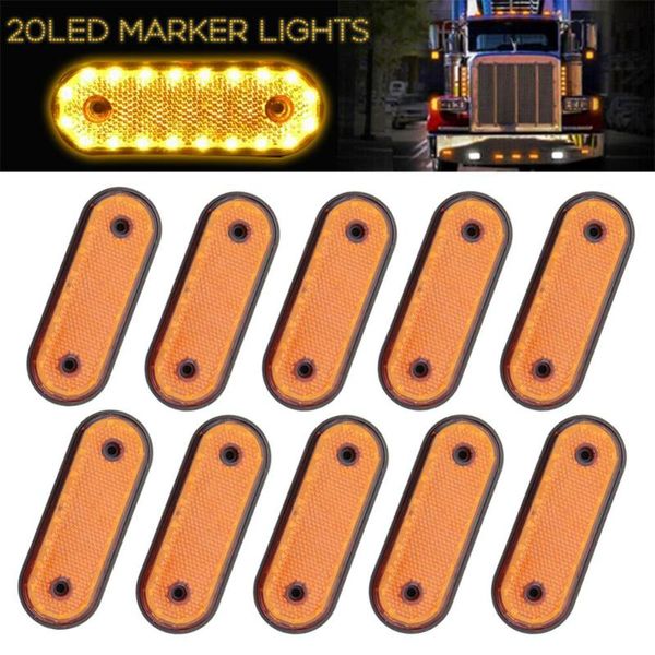 emergency lights 1pcs 24v 6 led red white yellow truck trailer pickup side marker indicators light car decor
emergency lights 1pcs 24v 6 led red white yellow truck trailer pickup side marker indicators light car decor