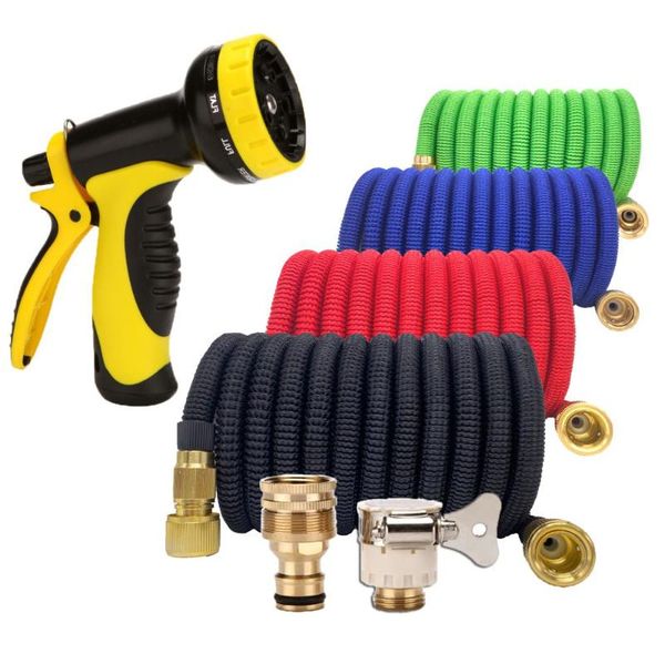 watering equipments expandable garden hose gun high pressure car wash plastic pipe magic flexible water with spray
watering equipments expandable garden hose gun high pressure car wash plastic pipe magic flexible water with spray
