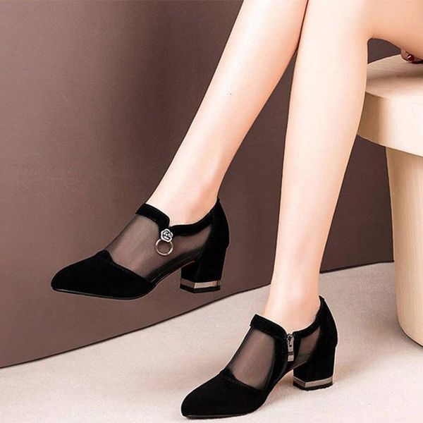 dress shoes women crystal lace zip pumps woman high heels spring mesh female classics solid platform sandals ladies party 2021, Black
dress shoes women crystal lace zip pumps woman high heels spring mesh female classics solid platform sandals ladies party 2021, Black