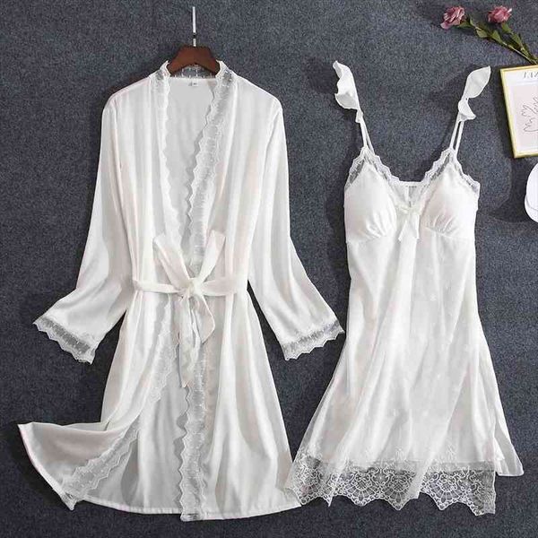 lace robe set satin summer women nightgown intimate lingerie novelty sleepwear casual nightwear sleepwear, Black;red
lace robe set satin summer women nightgown intimate lingerie novelty sleepwear casual nightwear sleepwear, Black;red