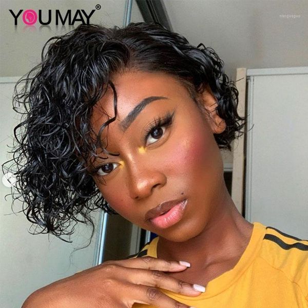 deep wave silk base 13x4 lace front human hair wigs brazilian short bob wig with baby closure pre plucked1, Black;brown
deep wave silk base 13x4 lace front human hair wigs brazilian short bob wig with baby closure pre plucked1, Black;brown