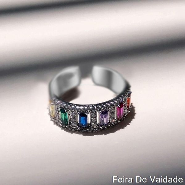 wedding rings fashion bohemian thin baguette copper cz gold rainbow ring female charm zircon jewelry for women anniversary gifts, Slivery;golden
wedding rings fashion bohemian thin baguette copper cz gold rainbow ring female charm zircon jewelry for women anniversary gifts, Slivery;golden
