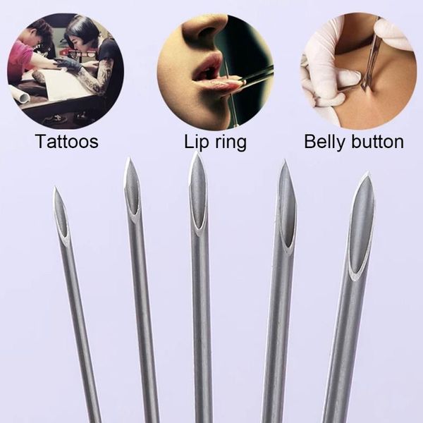 tattoo needles 10pcs supply accessories 14g-20g disposable sterile body puncture needle assorted ear nose navel piercing tools
tattoo needles 10pcs supply accessories 14g-20g disposable sterile body puncture needle assorted ear nose navel piercing tools