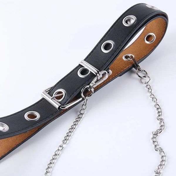 belts dark girl ins2021 punk style skirt wild pin buckle belt chain female, Black;brown
belts dark girl ins2021 punk style skirt wild pin buckle belt chain female, Black;brown