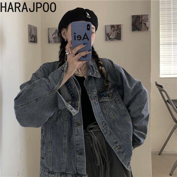 harajpoo women jacket 2021 spring autumn korean ins trendy hip-hop ladies retro hole loose bf style long-sleeved denim coats women's ja, Black;brown
harajpoo women jacket 2021 spring autumn korean ins trendy hip-hop ladies retro hole loose bf style long-sleeved denim coats women's ja, Black;brown