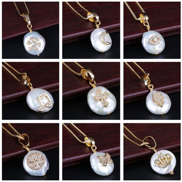 white cz paved multi types patterns charm freshwater pearl beads dainty gold pendant choker necklaces collier for women jewelry chokers, Golden;silver
white cz paved multi types patterns charm freshwater pearl beads dainty gold pendant choker necklaces collier for women jewelry chokers, Golden;silver