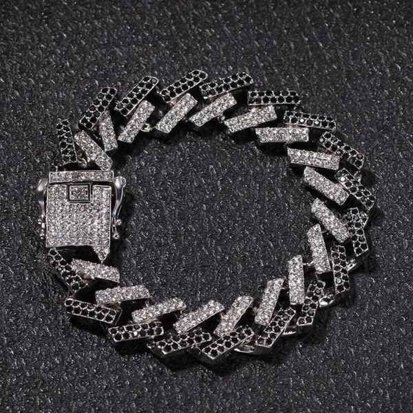 watch bands hip hop bling iced out full rhinestone cuban link chain bracelet for women men gold silver color jewelry gifts, Black;brown
watch bands hip hop bling iced out full rhinestone cuban link chain bracelet for women men gold silver color jewelry gifts, Black;brown