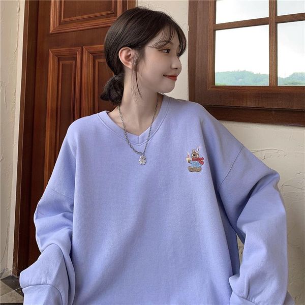women's hoodies & sweatshirts hiphop high street v-neck sweatshirt spring autumn loose idle style thin retro chic early rac, Black
women's hoodies & sweatshirts hiphop high street v-neck sweatshirt spring autumn loose idle style thin retro chic early rac, Black