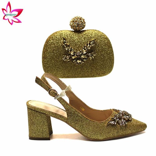 dress shoes classics women wedding and bag to match in gold color african lady matching set for party, Black
dress shoes classics women wedding and bag to match in gold color african lady matching set for party, Black