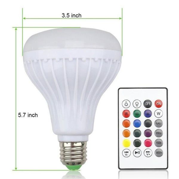 bulbs smart wireless bluetooth speaker led bulb light 12w rgb music playing dimmable lamp remote control
bulbs smart wireless bluetooth speaker led bulb light 12w rgb music playing dimmable lamp remote control