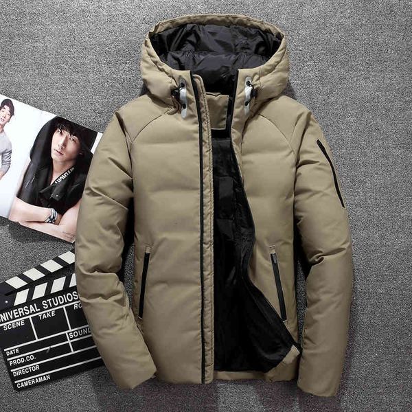 new design fashion winter jacket men down coat parka white duck casual windproof thick business jackets hooded, Black
new design fashion winter jacket men down coat parka white duck casual windproof thick business jackets hooded, Black