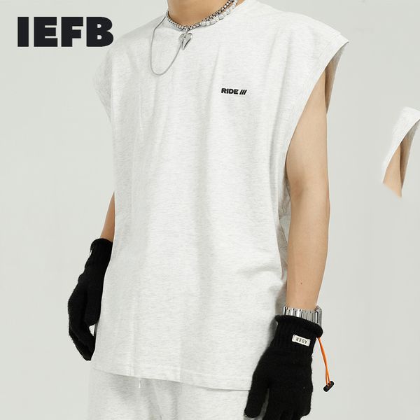 iefb summer korean loose print sleeveless casual suit men's trend elastic waist shorts men's two piece set 9y7331 210524, Gray
iefb summer korean loose print sleeveless casual suit men's trend elastic waist shorts men's two piece set 9y7331 210524, Gray