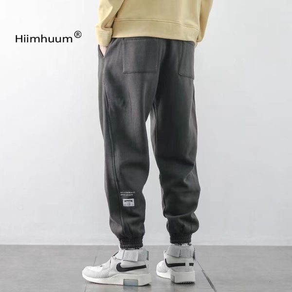 men's pants men 's spring and autumn fashion brand loose -fitting casual ankle-banded track sweatpants, Black
men's pants men 's spring and autumn fashion brand loose -fitting casual ankle-banded track sweatpants, Black
