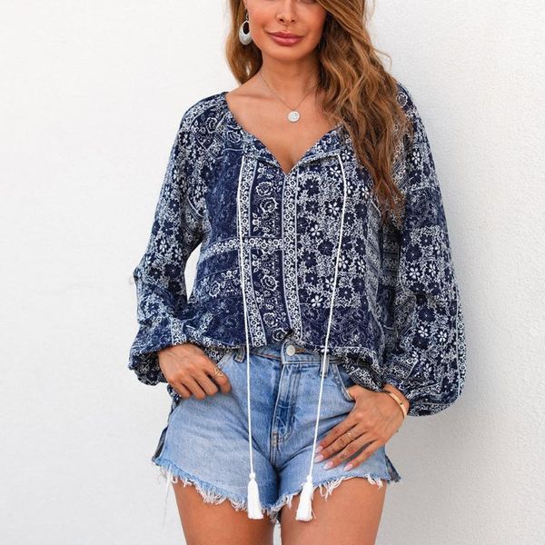 printed shirt womens and blouses single-breasted lantern sleeve loose plus size chiffon blouse casual clothing women's & shirts, White
printed shirt womens and blouses single-breasted lantern sleeve loose plus size chiffon blouse casual clothing women's & shirts, White