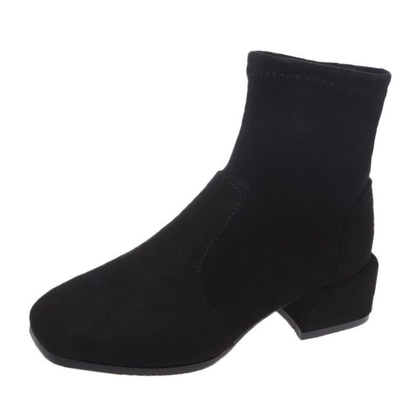 boots women's low heels flock ankle autumn winter fashion black khaki women all match shoes ah81
boots women's low heels flock ankle autumn winter fashion black khaki women all match shoes ah81