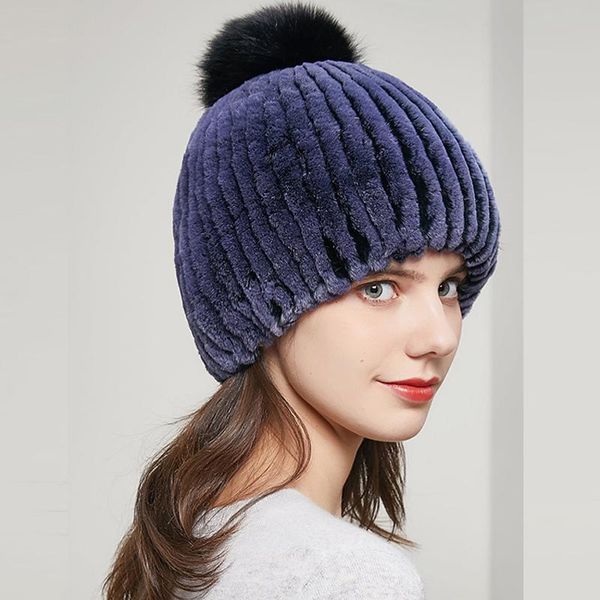 berets 15 colors plush ball hand sewing warm real fur hats fluffy soft women winter kniting snow caps, Blue;gray
berets 15 colors plush ball hand sewing warm real fur hats fluffy soft women winter kniting snow caps, Blue;gray