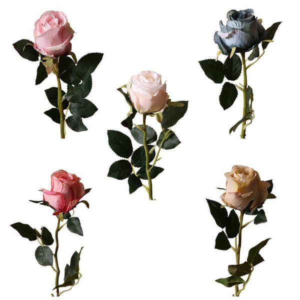 other accessories european style vintage 10pcs silky artificial fake rose flowers single with long stem green leaves for home decor diy wedd, White
other accessories european style vintage 10pcs silky artificial fake rose flowers single with long stem green leaves for home decor diy wedd, White