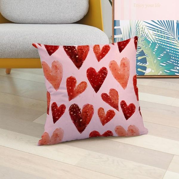 pillow case polyester cushion cover peachskin pink black lovers heart sofa home decor
pillow case polyester cushion cover peachskin pink black lovers heart sofa home decor