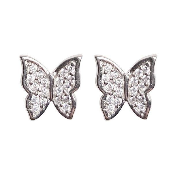 stud earrings silver butterfly for women fashion jewerly cubic zirconia gothic s925 needle push-back, Golden;silver
stud earrings silver butterfly for women fashion jewerly cubic zirconia gothic s925 needle push-back, Golden;silver