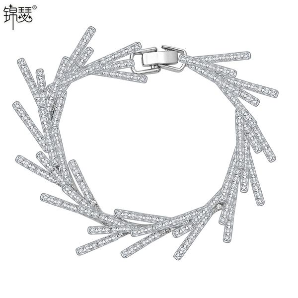 bangles bracelet jinse yueqin dream aaa zircon inlaid fashion, Black
bangles bracelet jinse yueqin dream aaa zircon inlaid fashion, Black