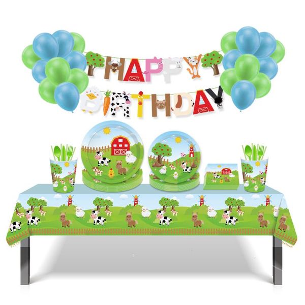 disposable dinnerware farm animals theme birthday party decoration kids paper napkins plates cups bags tableware decorative
disposable dinnerware farm animals theme birthday party decoration kids paper napkins plates cups bags tableware decorative