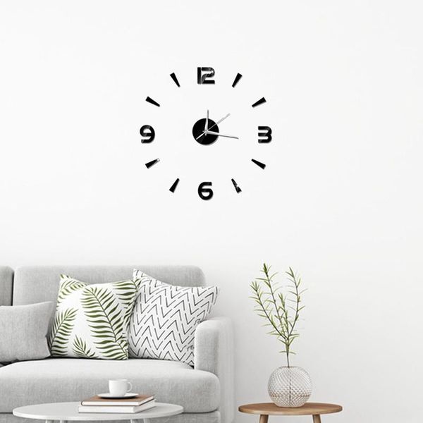 wall clocks 3d home decor quartz diy clock horloge watch living room fashion acrylic mirror stickers black
wall clocks 3d home decor quartz diy clock horloge watch living room fashion acrylic mirror stickers black