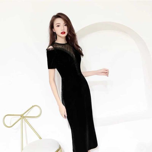 luxury evening dress party company annual meeting party bead mh celebrity veet dr's long style, Black;gray
luxury evening dress party company annual meeting party bead mh celebrity veet dr's long style, Black;gray