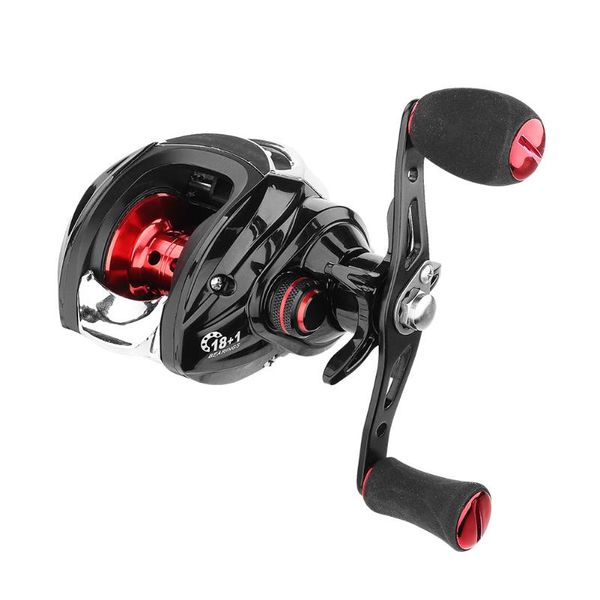18+1 bearings low profile baitcasting fishing reel 7.2:1 speed ratio right hand lure fish reels line spool wheel tackle
18+1 bearings low profile baitcasting fishing reel 7.2:1 speed ratio right hand lure fish reels line spool wheel tackle