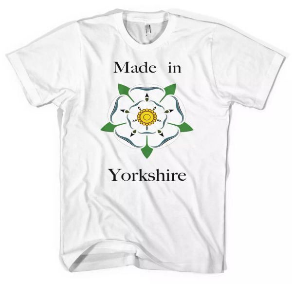 Made In Yorkshire Yorkshireman Unisex Gift T shirt All Sizes Colours, White;black
Made In Yorkshire Yorkshireman Unisex Gift T shirt All Sizes Colours, White;black