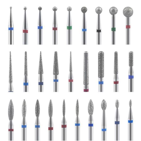 diamond nail drill milling cutter nail art drill bit cuticle clean cutter for manicure files electric mills burr tool, Silver
diamond nail drill milling cutter nail art drill bit cuticle clean cutter for manicure files electric mills burr tool, Silver
