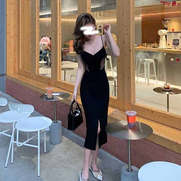 luxury party evening dress french celebrity temperament 's 2021 spring summer lace hollow out medium and long split suspender skirt, White;pink
luxury party evening dress french celebrity temperament 's 2021 spring summer lace hollow out medium and long split suspender skirt, White;pink