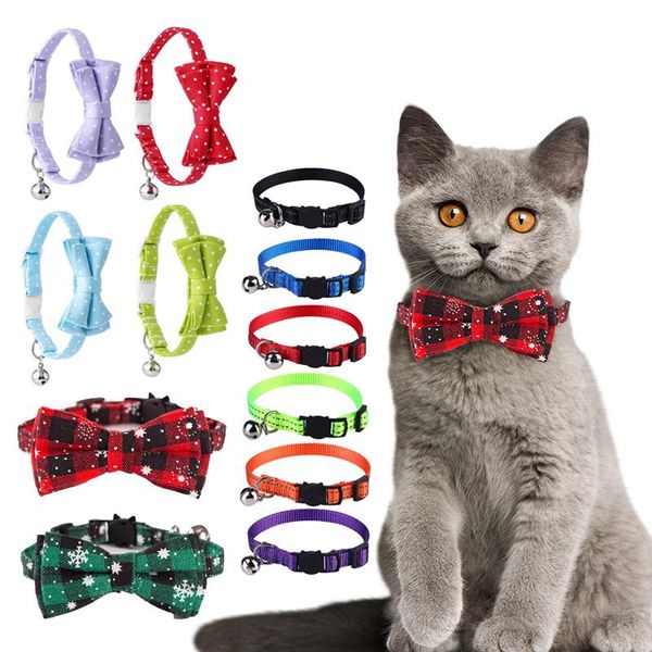 cat collars & leads pet necklace adjustable strap with bells collar accessories bow ties decoration supplies mascotas gatos accesorios
cat collars & leads pet necklace adjustable strap with bells collar accessories bow ties decoration supplies mascotas gatos accesorios