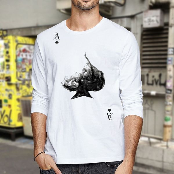 long sve cotton t-shirt men's autumn new simple loose round neck fashion men's long sve t-shirt men's, White;black
long sve cotton t-shirt men's autumn new simple loose round neck fashion men's long sve t-shirt men's, White;black