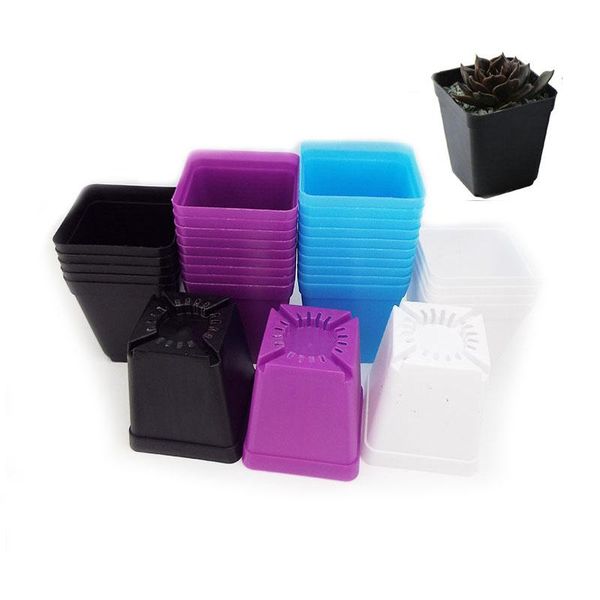 planters & pots 4 colors small square flower nursery garden desk home decor trays plastic mini pot creative for succulent plants 8x7x5cm
planters & pots 4 colors small square flower nursery garden desk home decor trays plastic mini pot creative for succulent plants 8x7x5cm