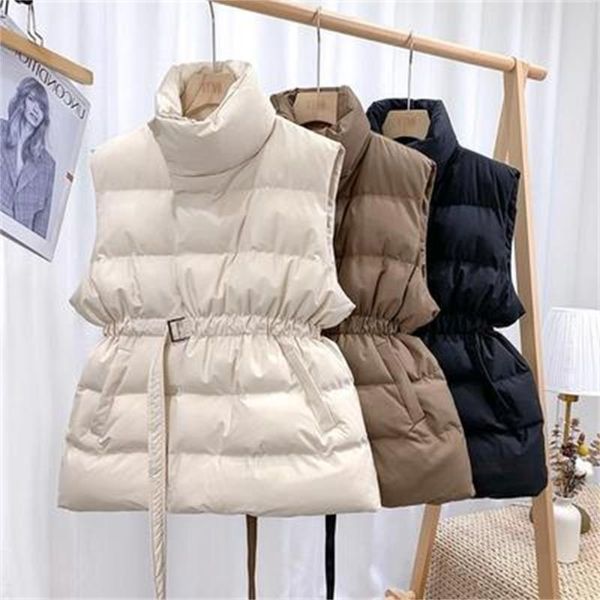 women's vests 2021 down cotton vest short autumn and winter clothes casual fashion waistcoat waist loose jacket h1319, Black;white
women's vests 2021 down cotton vest short autumn and winter clothes casual fashion waistcoat waist loose jacket h1319, Black;white