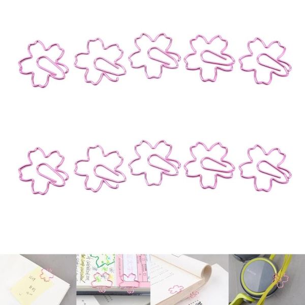 bookmark 10pcs/set creative hollow cherry blossoms metal clips student cute sakura school supplies memo
bookmark 10pcs/set creative hollow cherry blossoms metal clips student cute sakura school supplies memo