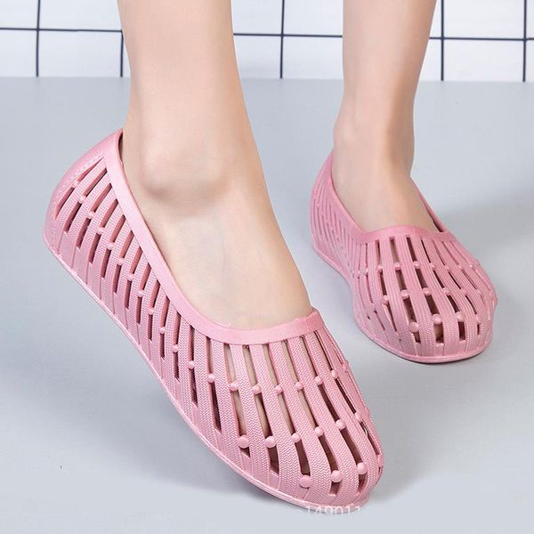 summer seaside baotou sandals women flat bottom beach hole shoes hollow non-slip soft women's, Black
summer seaside baotou sandals women flat bottom beach hole shoes hollow non-slip soft women's, Black