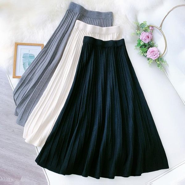 skirts knitted womens winter korean fashion clothing casual solid color long section high waist all-match a-line wool skirt, Black
skirts knitted womens winter korean fashion clothing casual solid color long section high waist all-match a-line wool skirt, Black