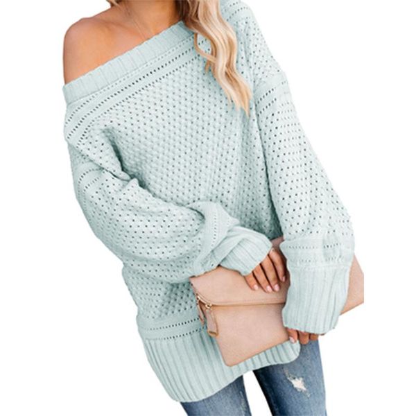 women's sweaters 2021 autumn and winter fashion casual office style slash neck solid loose jumpers pullovers, White;black
women's sweaters 2021 autumn and winter fashion casual office style slash neck solid loose jumpers pullovers, White;black