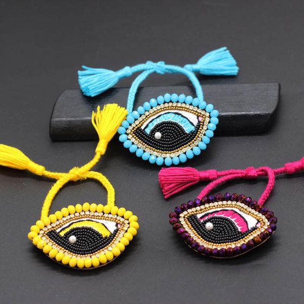 charm bracelets fashion trend handmade custom big eyes rice beads crystal tassel personality braceletluxury bracelet 871, Golden;silver
charm bracelets fashion trend handmade custom big eyes rice beads crystal tassel personality braceletluxury bracelet 871, Golden;silver