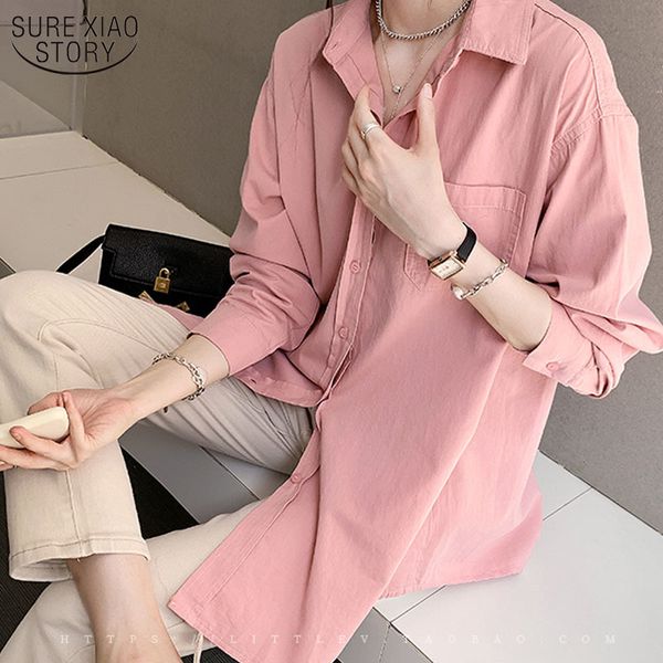 white shirt women spring single breasted wild women's blouse plus size 4xl korean simple long sleeve bottomed 13055 210508
white shirt women spring single breasted wild women's blouse plus size 4xl korean simple long sleeve bottomed 13055 210508