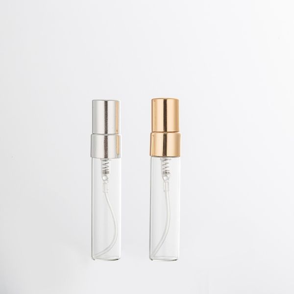 factory sprinkler 5ml clear glass electrified small aluminum spray bottle, convenient mist bottle.
factory sprinkler 5ml clear glass electrified small aluminum spray bottle, convenient mist bottle.