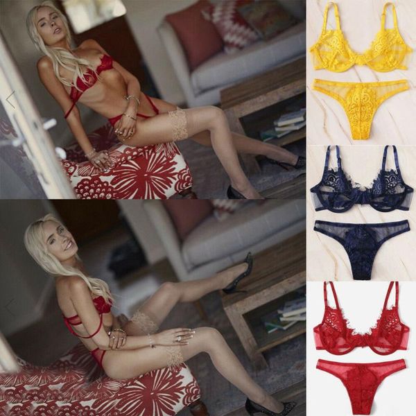 bras sets lingerie lace bra for women wireless thin hollow out underwear solid color bralette set sleepwear menina, Red;black
bras sets lingerie lace bra for women wireless thin hollow out underwear solid color bralette set sleepwear menina, Red;black