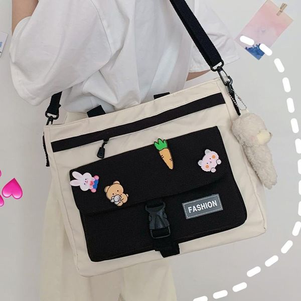harajuku cute small fresh all-match messenger bag canvas large capacity shoulder bags school
harajuku cute small fresh all-match messenger bag canvas large capacity shoulder bags school